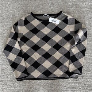 NWT Linnea Sweater Black & Neutral